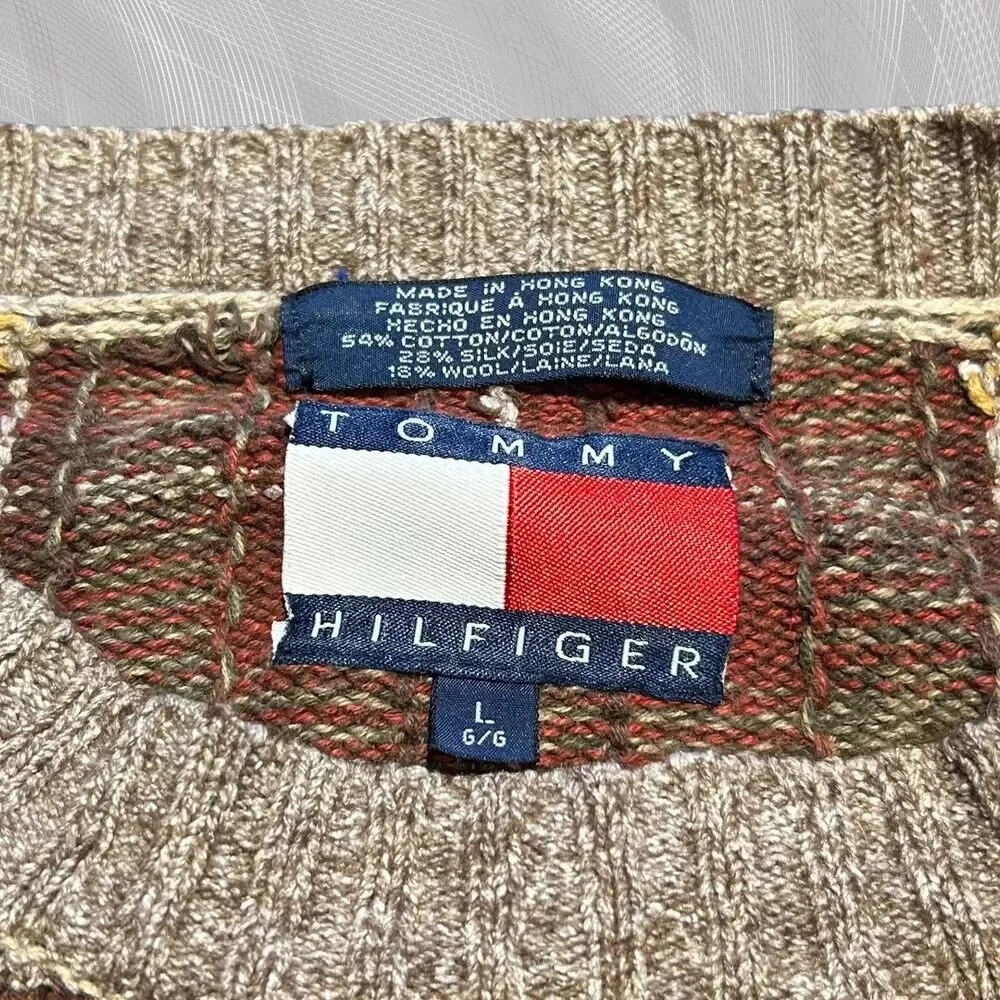 Oak Brook x Carnegie Mellon University Upcycled Tartan Plaid Sweater Size S
